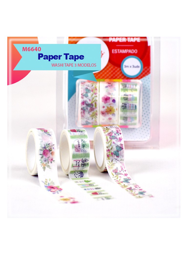 PAPER TAPE FLORAL MARIPOSA...