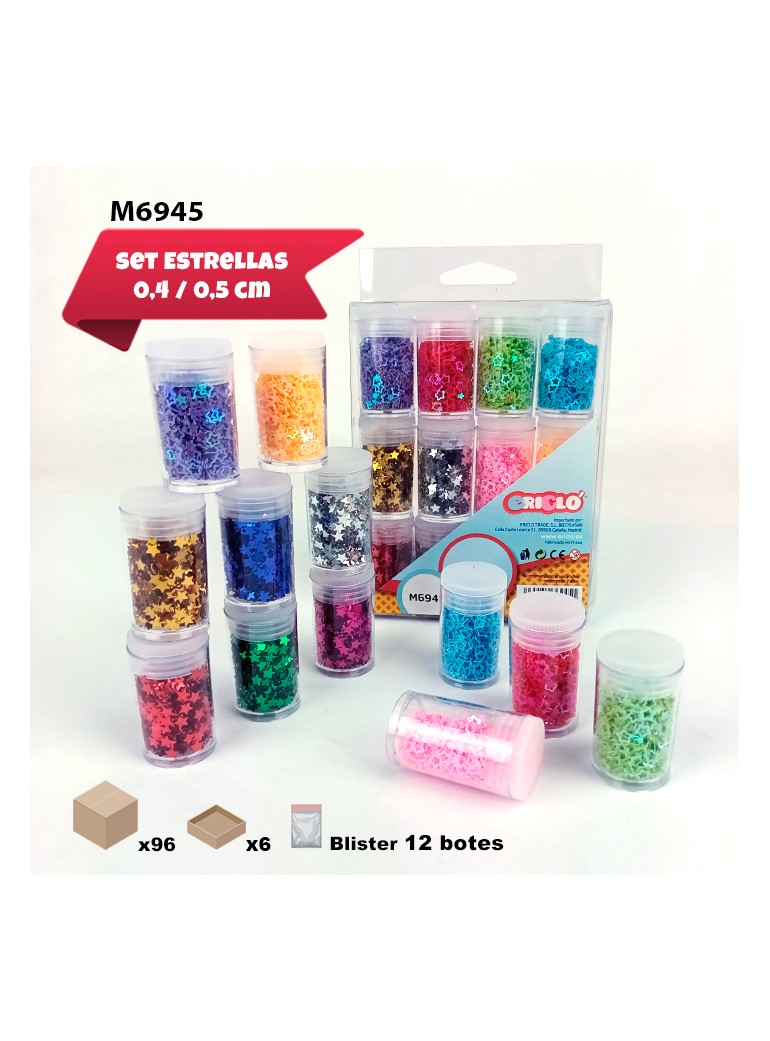 Set mini Estrellas Figuras DIY