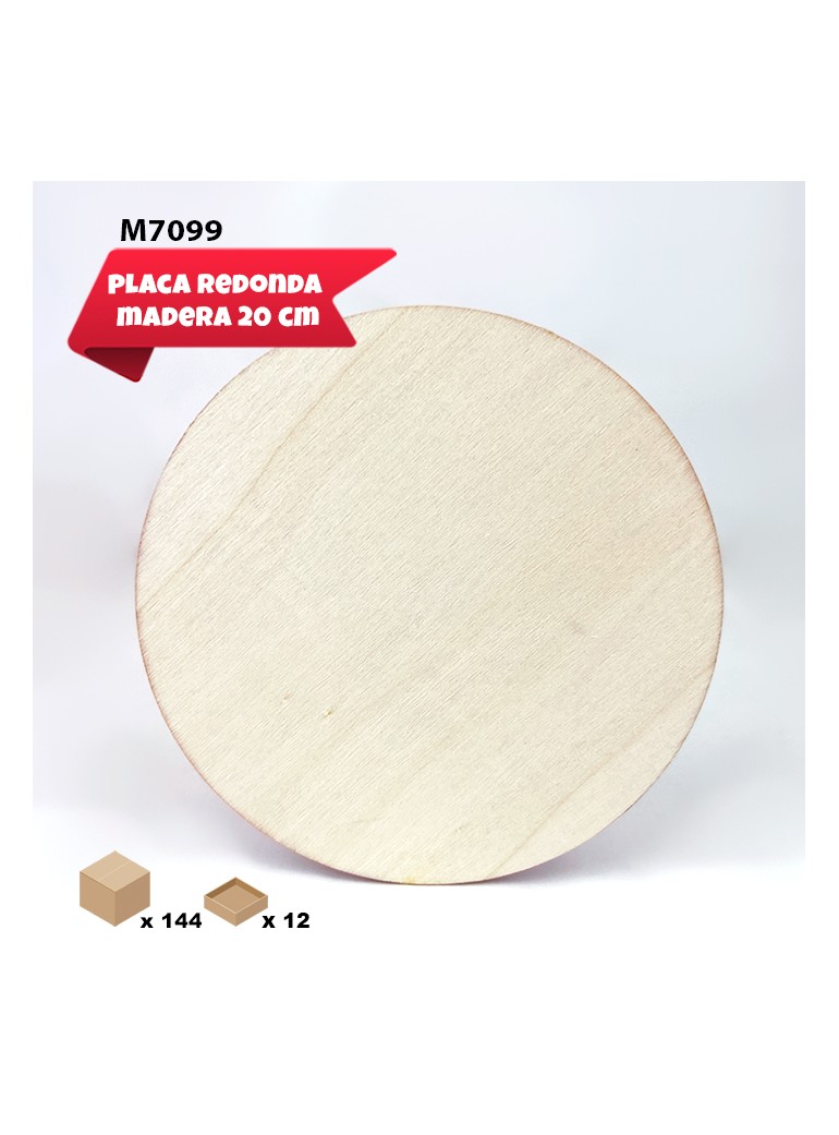 PLACAS DE MADERA 20CM