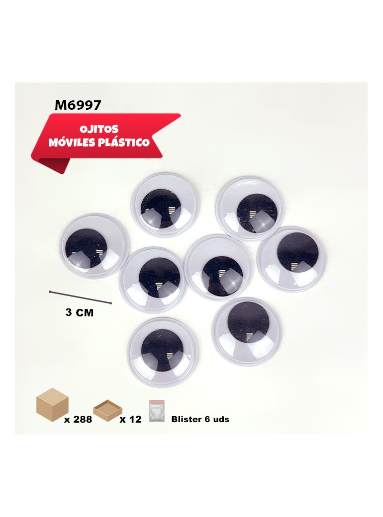 OJITOS MOVILES 30MM