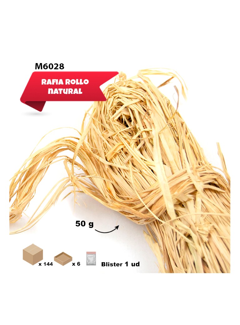 RAFIA NATURAL 50G