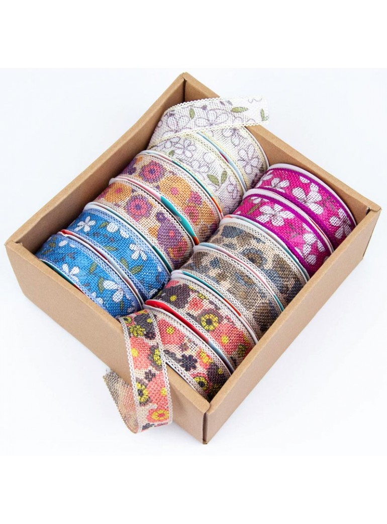 12 CINTAS ESTAMPADA...