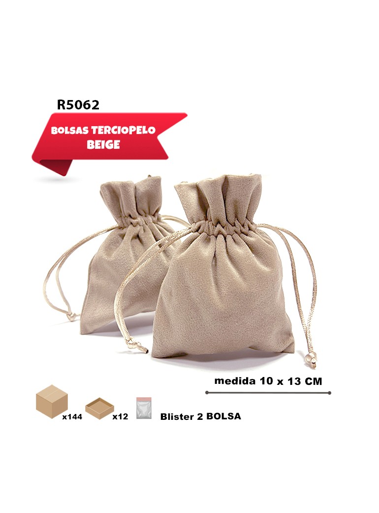 SACO DE TERCIOPELO BEIGE...