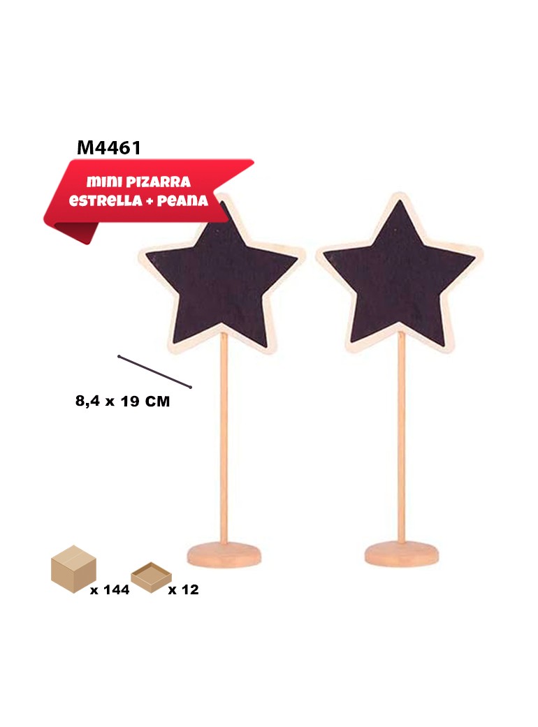 MINI PIZARRA ESTRELLA CON...