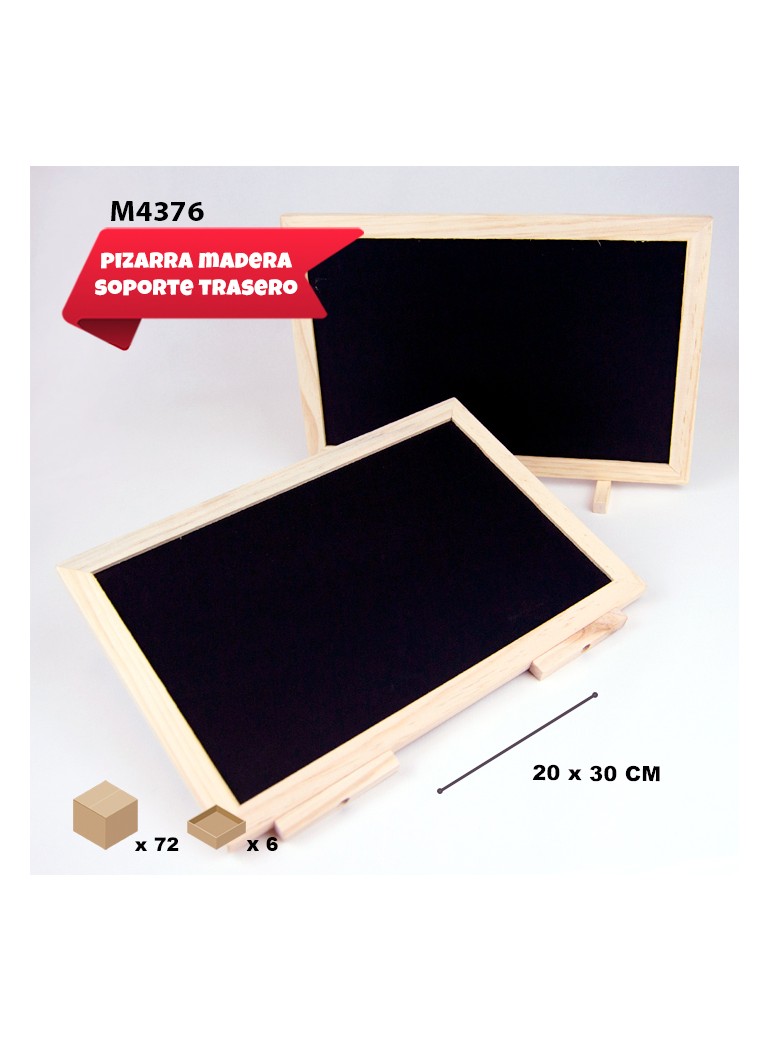 PIZARRA DE MADERA CON...