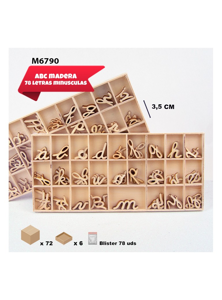 PACK LETRAS MINÚSCULAS DE...