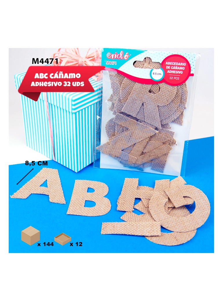 PACK LETRAS DE CAÑAMO...