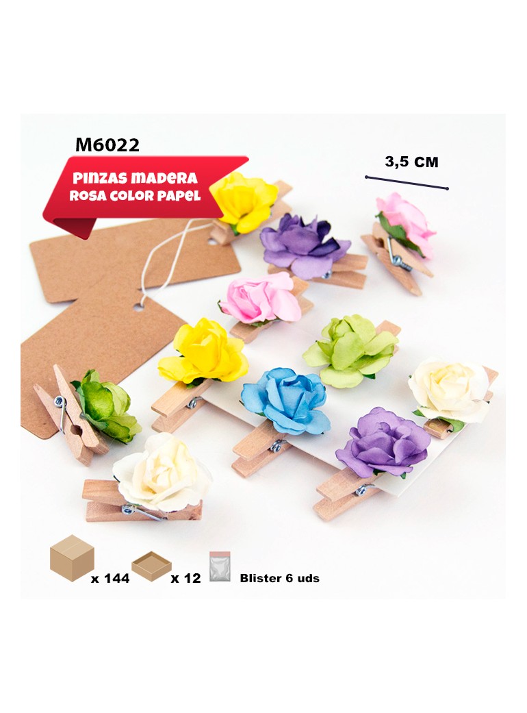 MINI PINZAS DE MADERA CON...