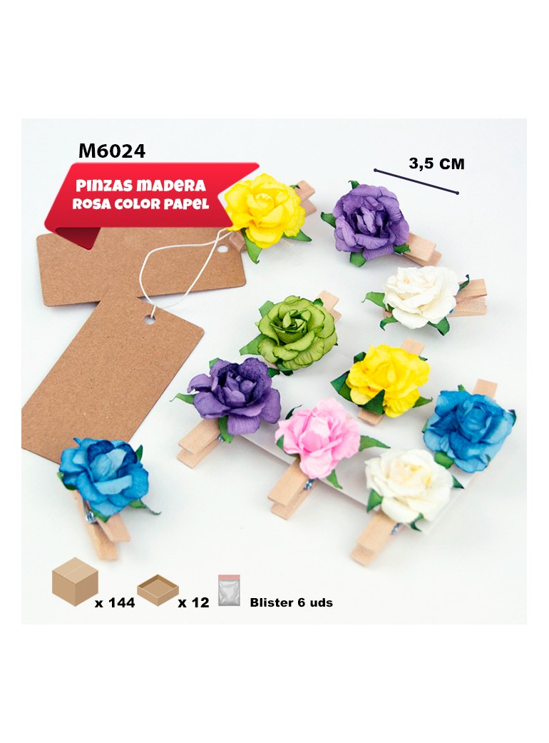 MINI PINZAS DE MADERA CON...