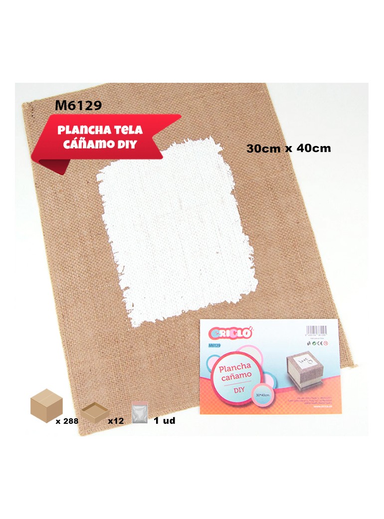 PLANCHA DE CAÑAMO DIY 30 X...