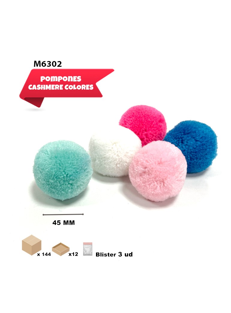 POMPONES CASHMERE DE...