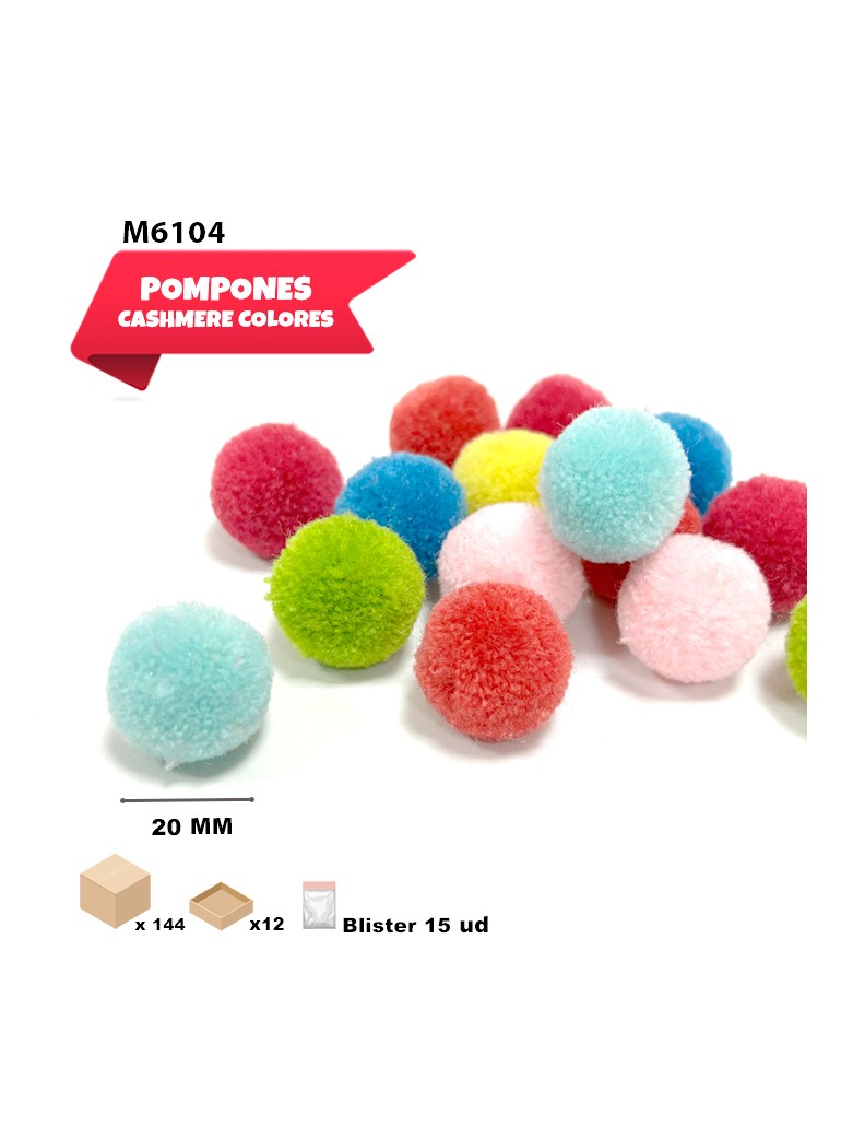 POMPONES CASHMERE DE...