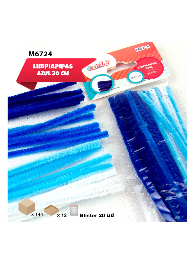 LIMPIAPIPAS TONOS AZULES