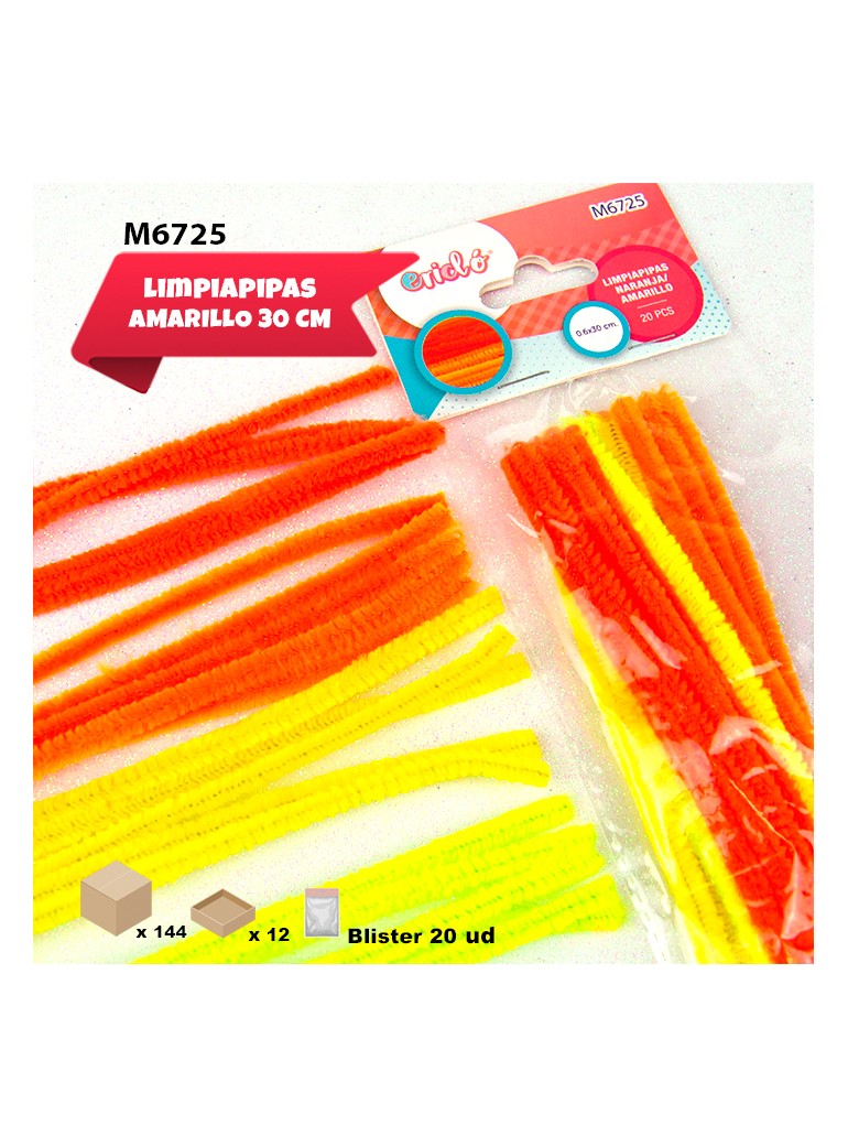 LIMPIAPIPAS TONOS NARANJAS