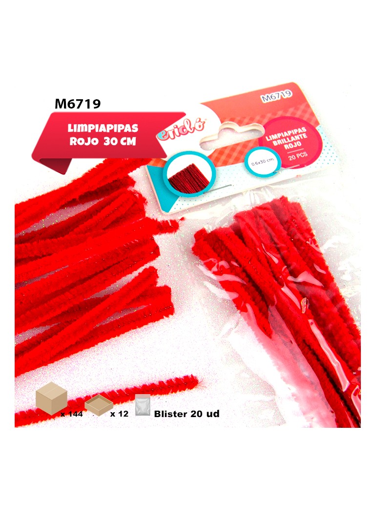 LIMPIAPIPAS ROJO INTENSO