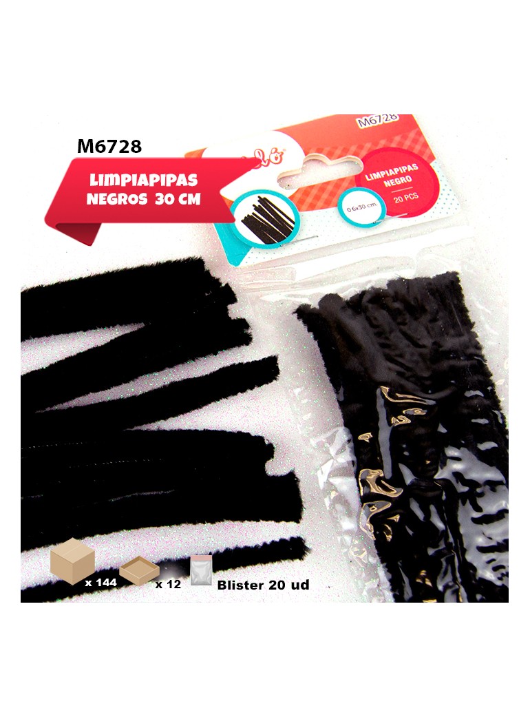 LIMPIAPIPAS COLOR NEGRO