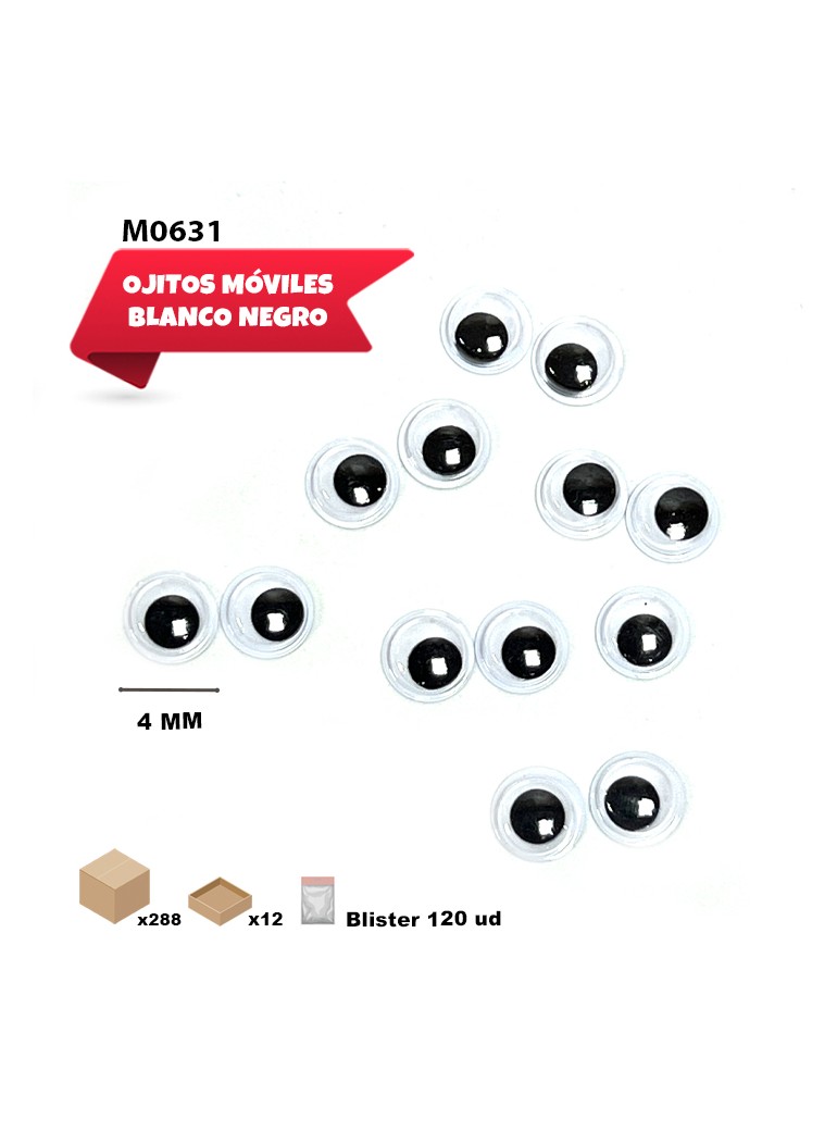 OJITOS MOVILES 4MM