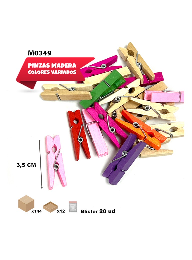 PINCITAS DE MADERA DE...