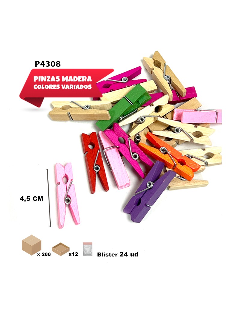 PINCITAS DE MADERA DE...