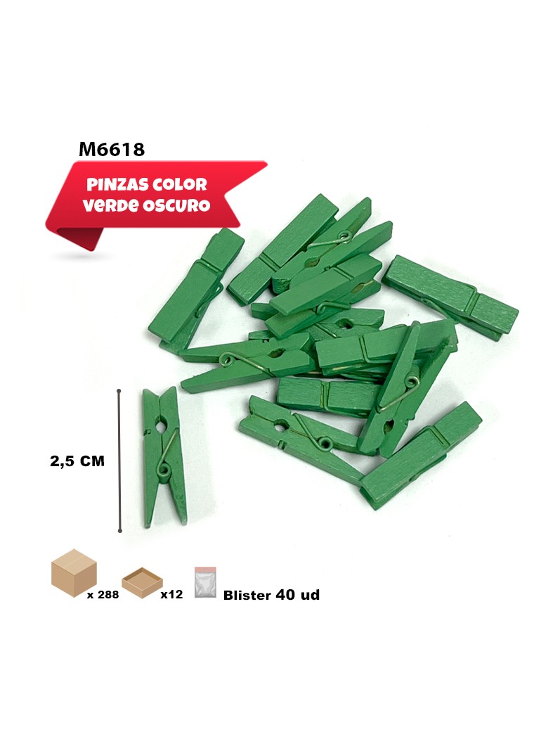 2.5CM PINCITAS DE MADERA...