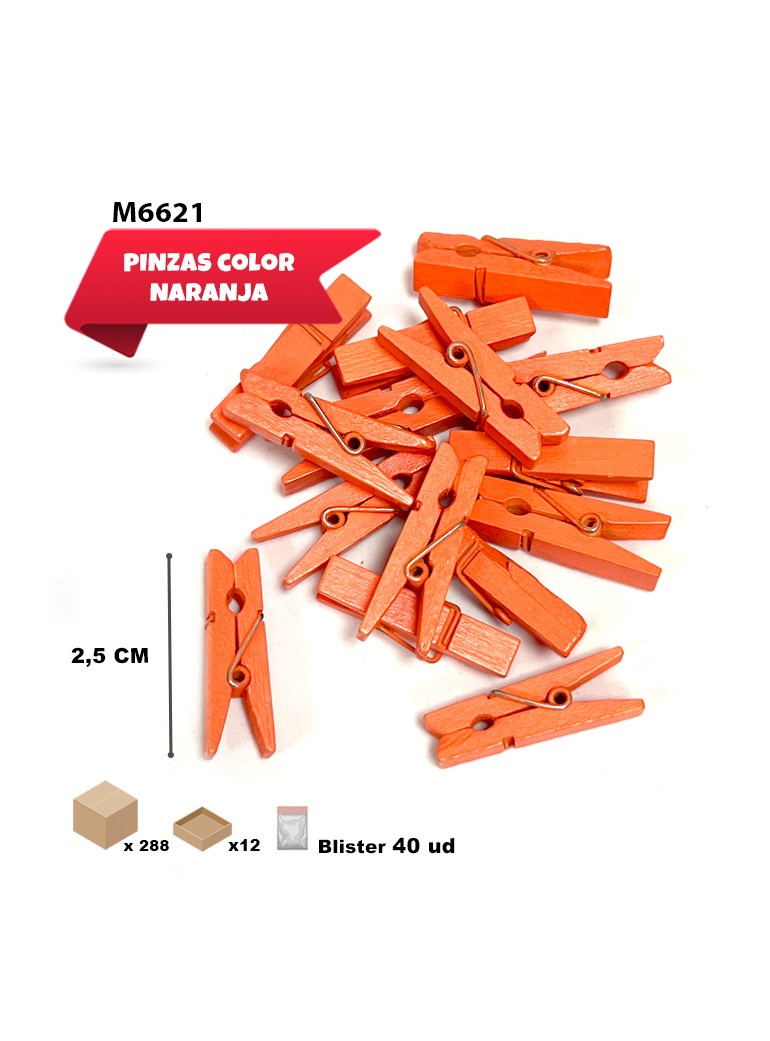 2.5CM PINCITAS DE MADERA...