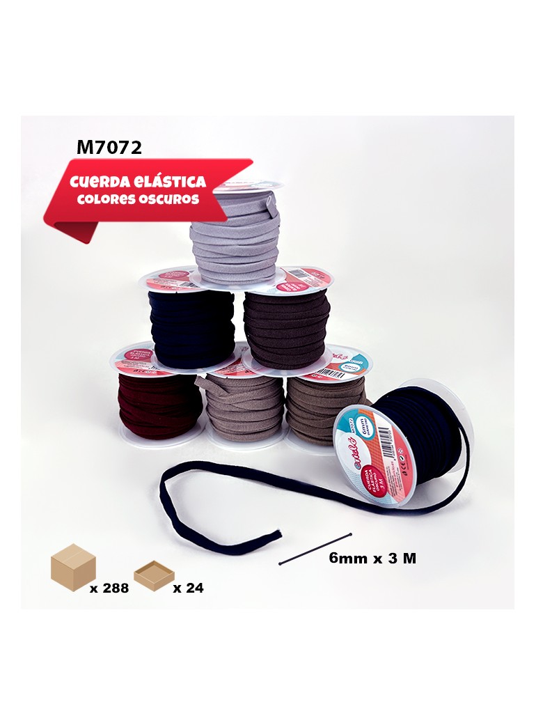 24 x Cordón elástico...