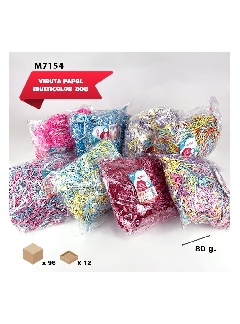 12x VIRUTAS DE PAPEL...