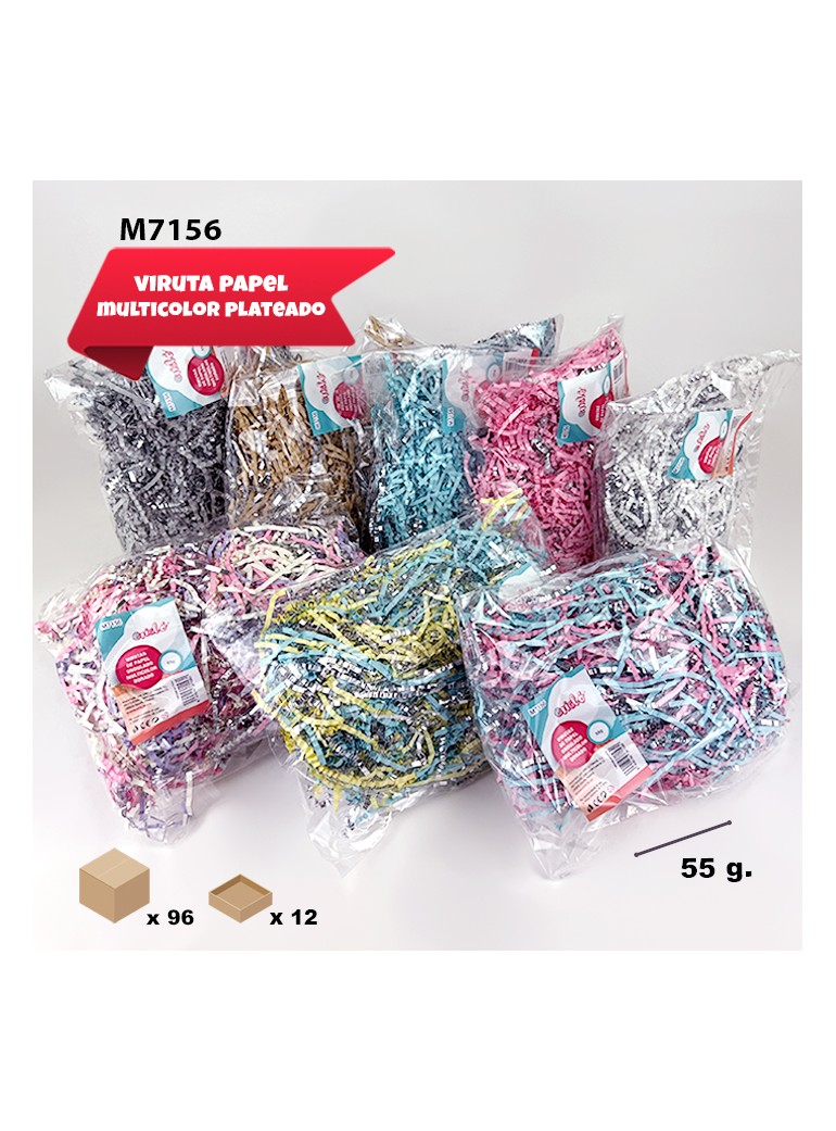 12 x VIRUTAS DE PAPEL...