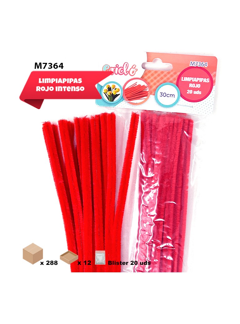 LIMPIAPIPAS ROJO INTENSO