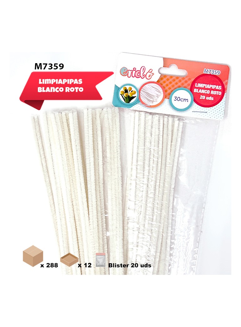 LIMPIAPIPAS BLANCO ROTO