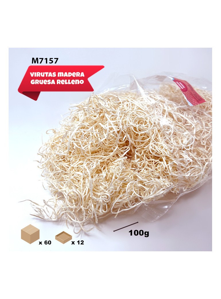 VIRUTAS GRUESAS DE MADERA...