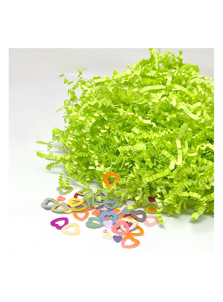 VIRUTAS DE PAPEL VERDE +...
