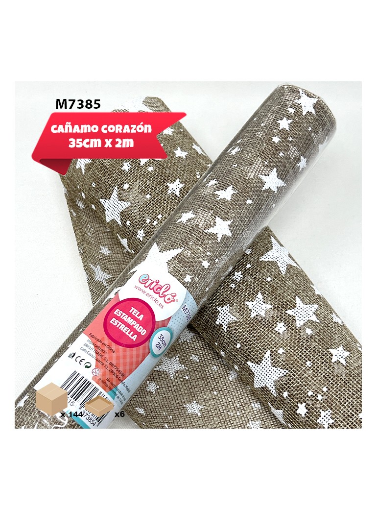 TELA ARPILLERA ESTRELLAS...